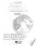 Xv Censo Industrial: Subsector 36, Producción De Bienes A Base De Minerales No Metálicos