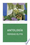 libro Antología. Odiseas Elitis