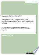 Apropiación De Competencias En La Institución Educativa Instituto Kennedy De Pereira
