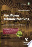 libro Auxiliares Administrativos Del Ayuntamiento De Córdoba. Temario. Volumen 1