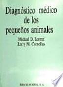 libro Diagnóstico Médico De Los Pequeños Animales