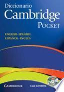 libro Diccionario Bilingue Cambridge Spanish English Paperback With Cd Rom Compact Edition