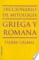 libro Diccionario De Mitología Griega Y Romana