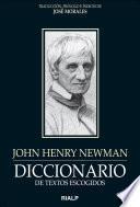 libro Diccionario De Textos Escogidos. John Henry Newman
