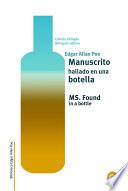 libro Manuscrito Hallado En Una Botella/ms. Found In A Bottle