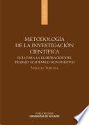 Metodología De La Investigación Científica