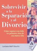 libro Sobrevivir A La Separación Y El Divorcio