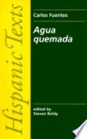 libro Agua Quemada