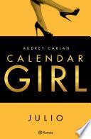 libro Calendar Girl. Julio