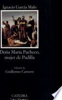 libro Doña María Pacheco, Mujer De Padilla