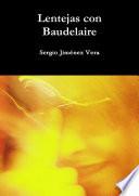 libro Lentejas Con Baudelaire