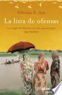 libro Lista De Ofensas (versión Hispanoamericana)