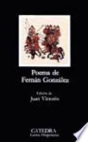 libro Poema De Fernán González