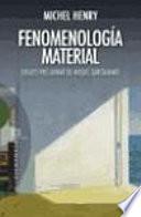 Fenomenología Material