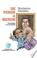 libro De Perón A Menem