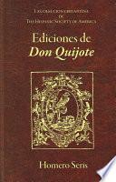 libro Ediciones De Don Quijote