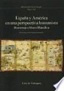 libro España Y América En Una Perspectiva Humanista