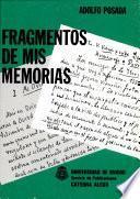 libro Fragmentos De Mis Memorias