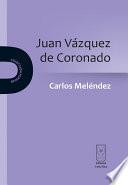 libro Juan Vázquez De Coronado