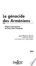 Le Génocide Des Arméniens