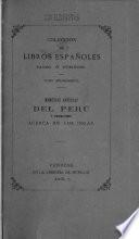 libro Memorias Antiguas Historiales Y Politicas Del Perú