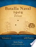 libro Batalla Naval 14x14 Deluxe   Volumen 3   468 Puzzles