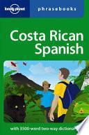 libro Costa Rican Spanish Phrasebook