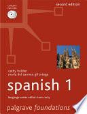 libro Foundations Spanish 1