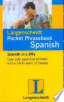 libro Langenscheidt Pocket Phrasebook Spanish