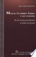 libro Manuel Gutiérrez Nájera Y Sus Cuentos