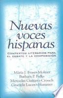 libro Nuevas Voces Hispanas