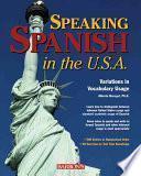 libro Speaking Spanish In The U.s.a.