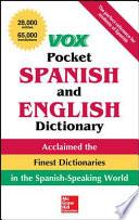 Vox Pocket Spanish English Dictionary