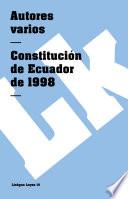 Constitución De Ecuador De 1998