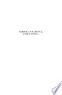 libro Derecho Civil Español, Común Y Foral