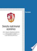 libro Derecho Matrimonial Económico