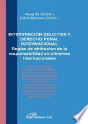 libro Intervención Delictiva Y Derecho Penal Internacional