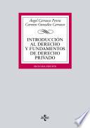 libro Introducción Al Derecho Y Fundamentos De Derecho Privado