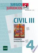 libro Juegos Jurídicos. Derecho Civil Iii