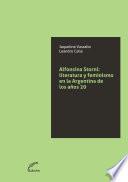 libro Alfonsina Storni Literatura Y Feminismo En La Argentina De Los Años 20