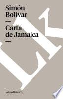 libro Carta De Jamaica