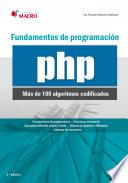 Fundamentos De Programaciónn Php (100 Algoritmos Codificados)