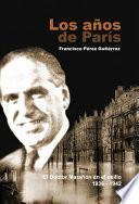 libro Los Años De París