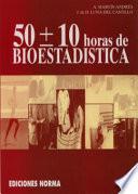 libro 50 [más, Menos] 10 Horas De Bioestadística