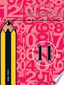 Cuaderno De Matemáticas No 11. Primaria