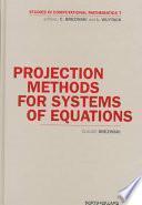 Projection Methods For Systems Of Equations