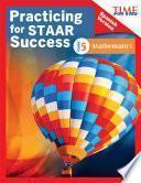 Time For Kids® Practicing For Staar Success: Mathematics: Grade 5 (spanish Version)