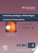 libro Anatomía Patológica Oftalmológica Y Tumores Intraoculares. 2011 2012