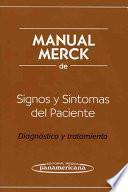 libro Manual Merck De Signos Y Sintomas Del Paciente / Merck Manual Of Patient Signs And Symptoms