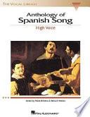 Anthology Of Spanish Song